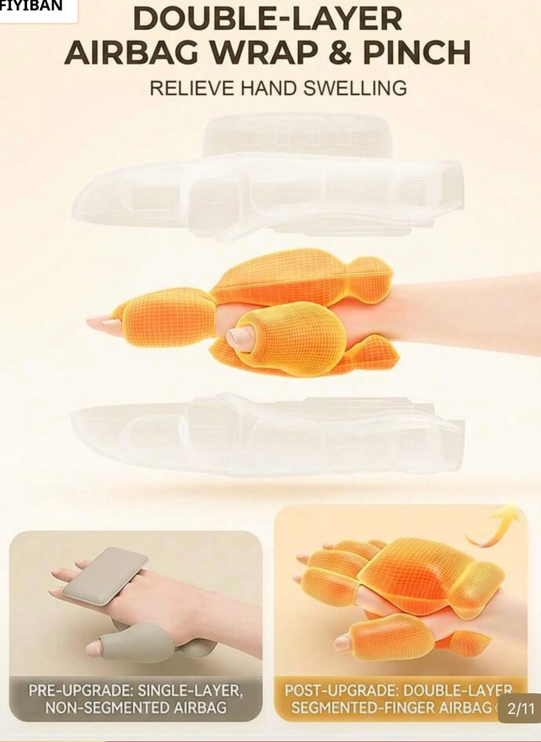 HandCure™ Pro – Electric Hand & Finger Massager